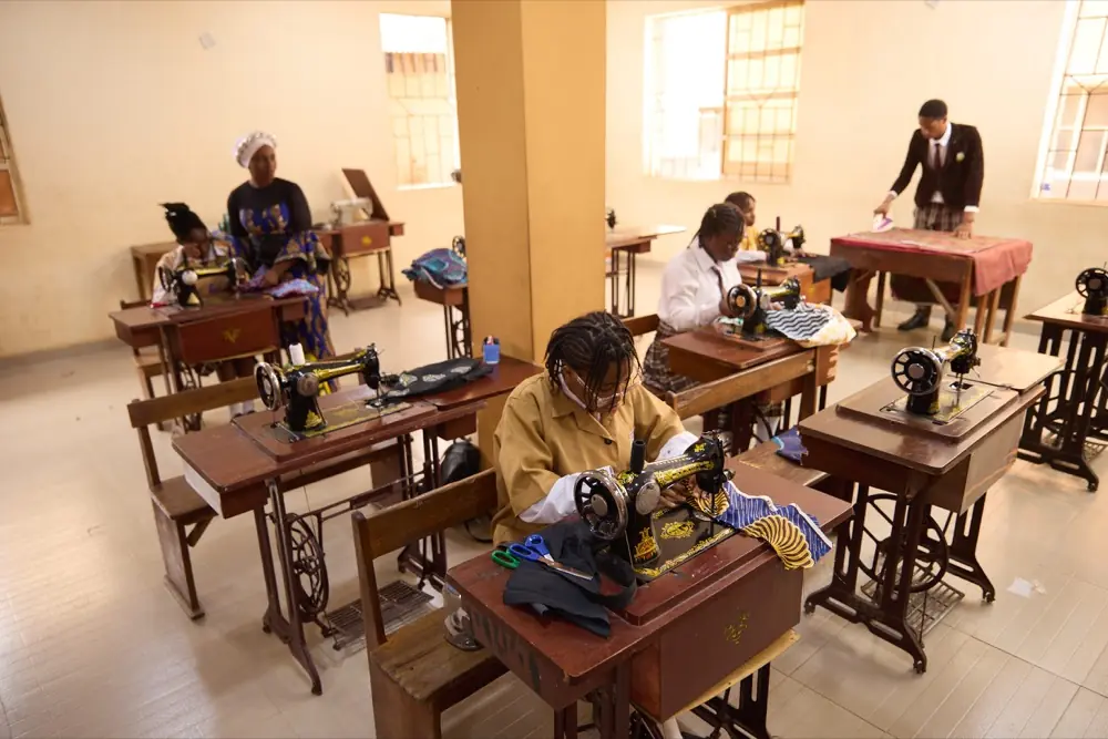 The fashion and tailoring workshop