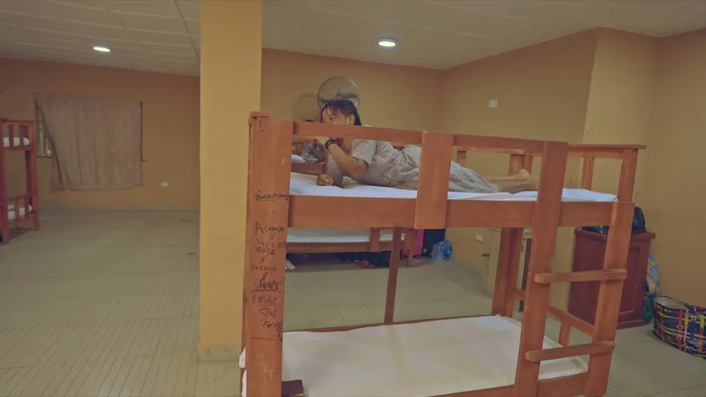 A boarding dormitory