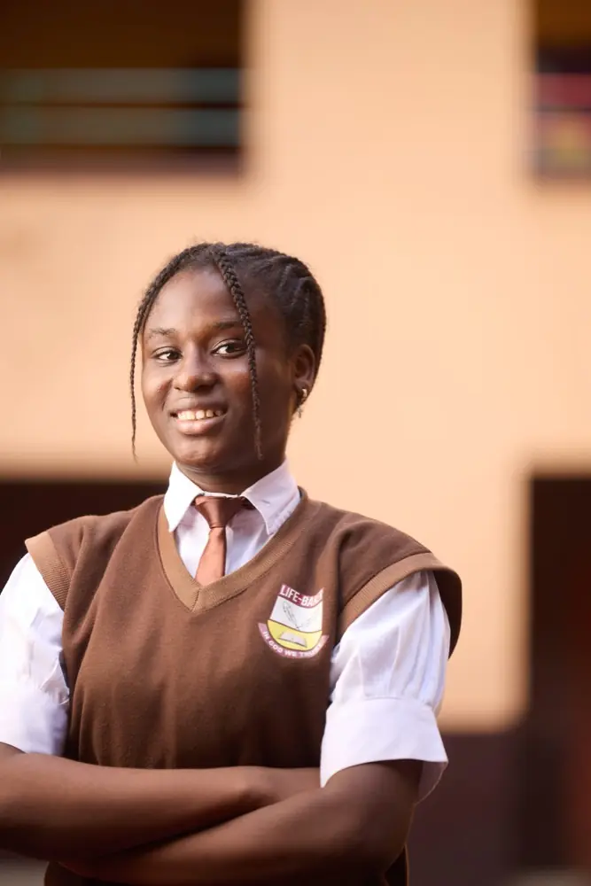 A Life Baker senior student