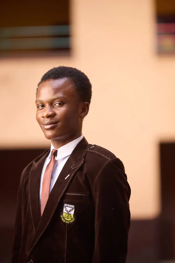 A Life Baker senior student