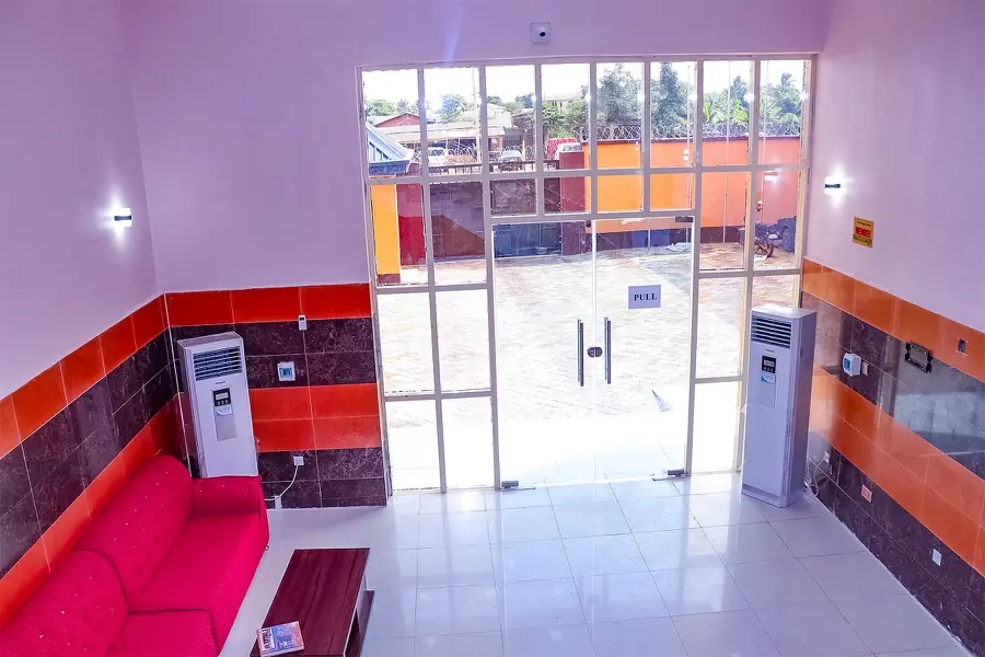 The entrepreneurship display and sales area